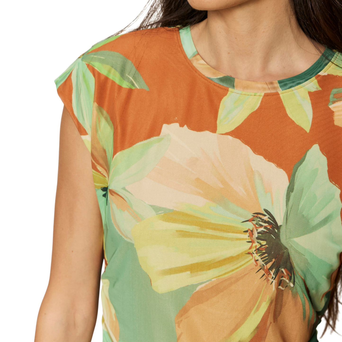 When In Doubt Mesh Midi Dress (Pre-Sale)