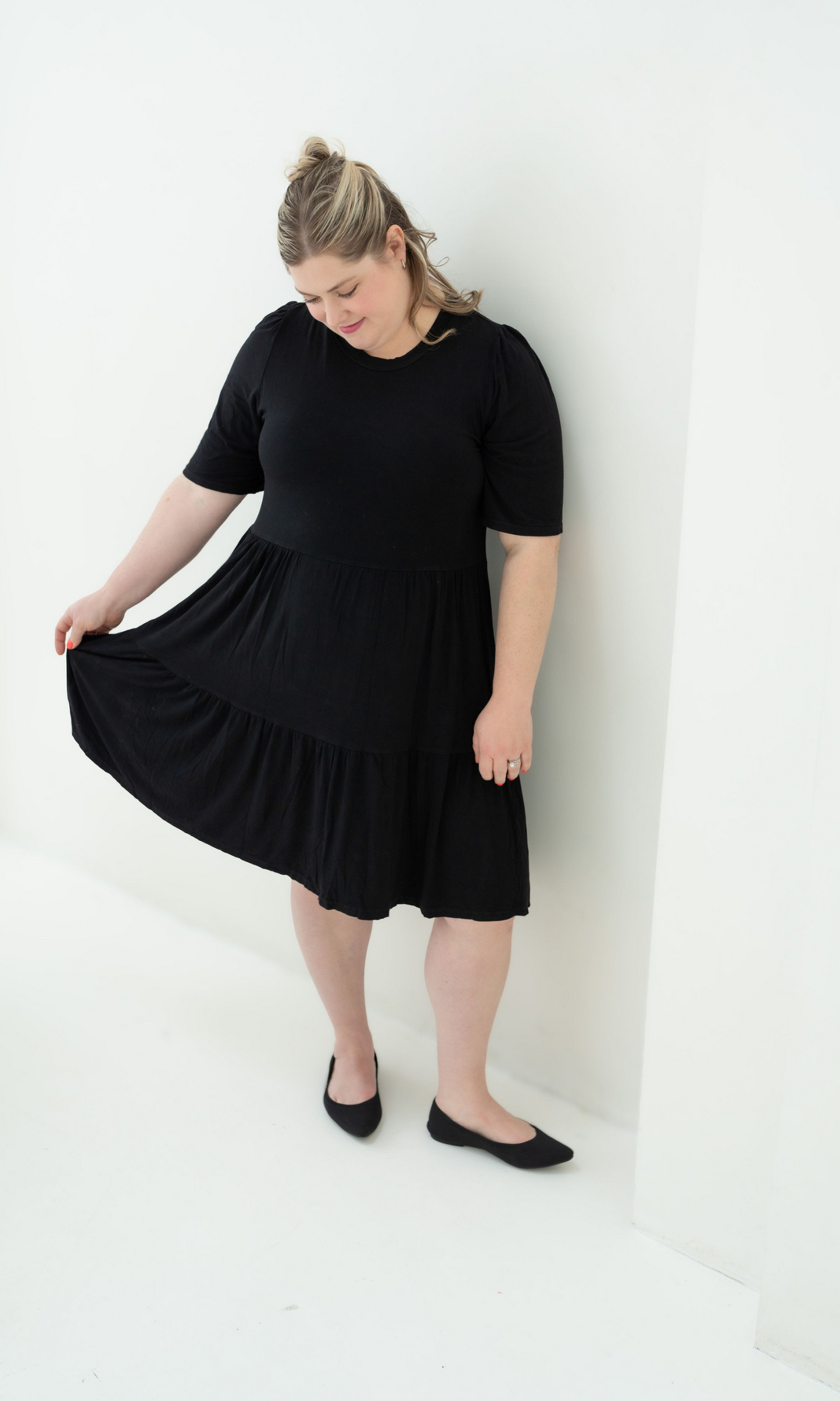 Sneaker Dress Black