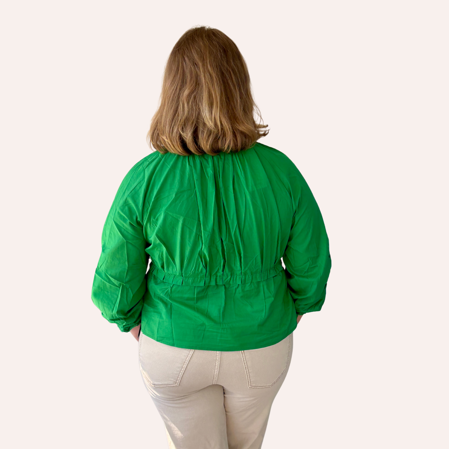 Amelie Peplum Blouse