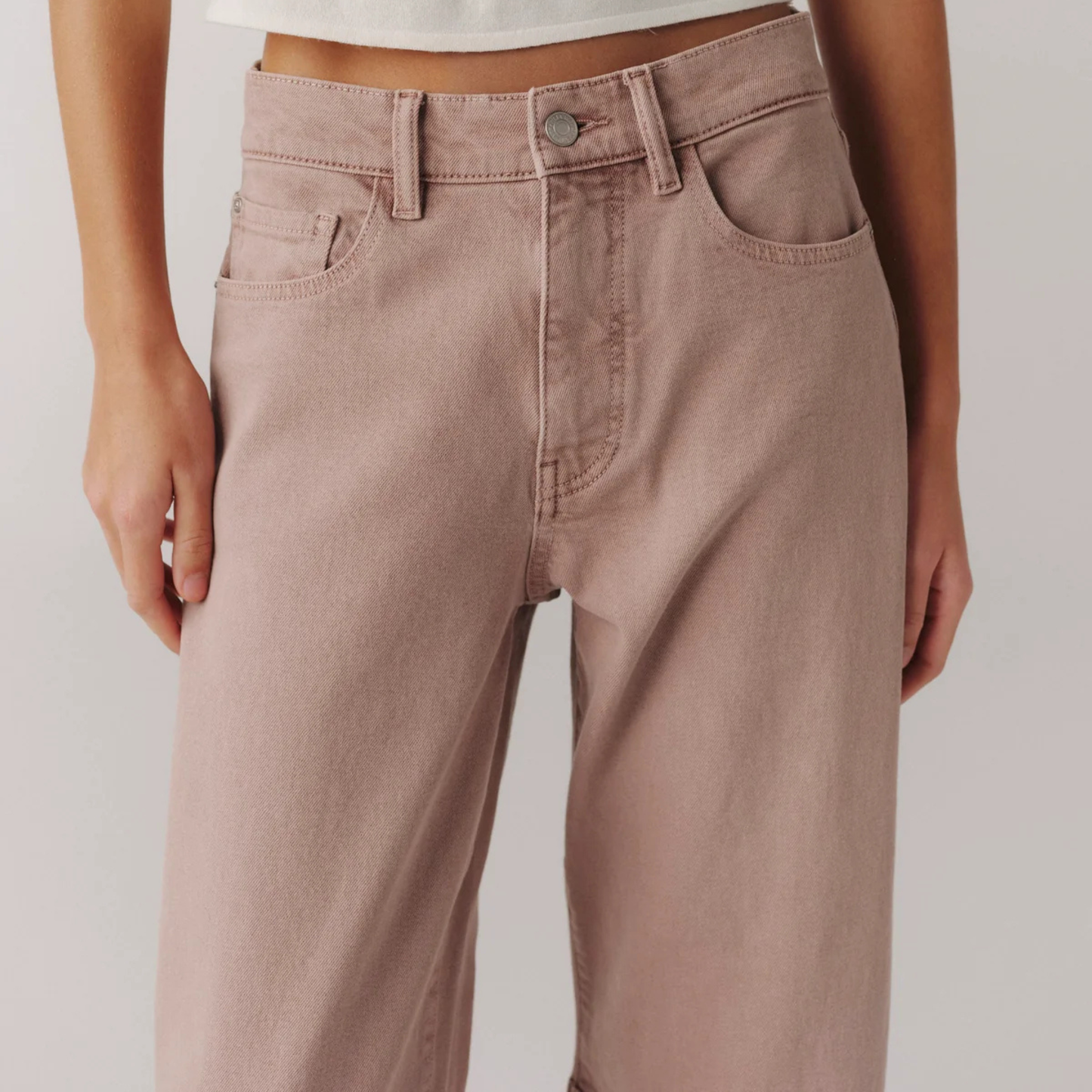 BNA Soft Curve Barrel Jeans