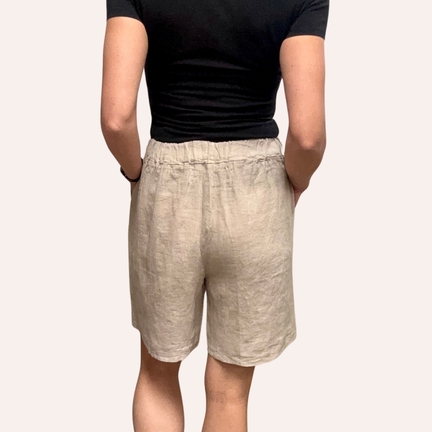 Linen Bermuda Shorts