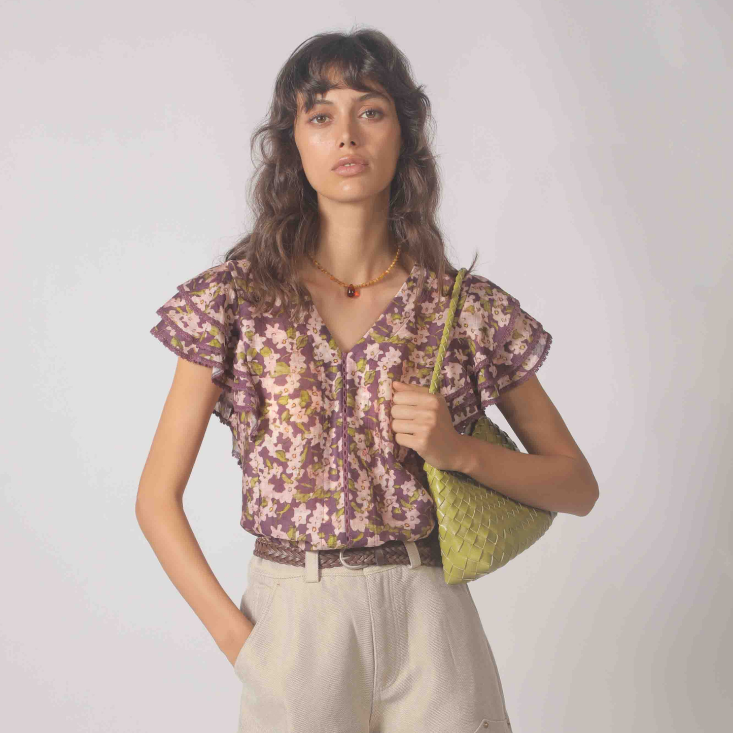 Plum Blossom Blouse
