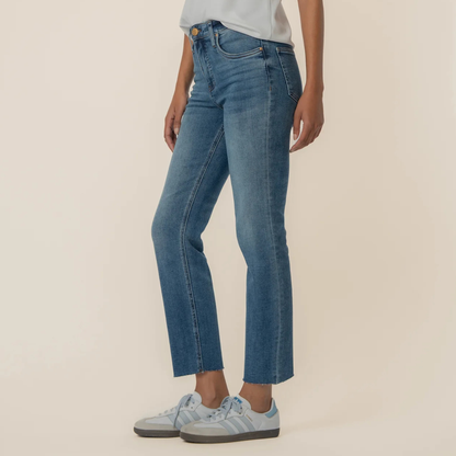 Rachael High Rise Mom w/ Raw Hem - Faithful