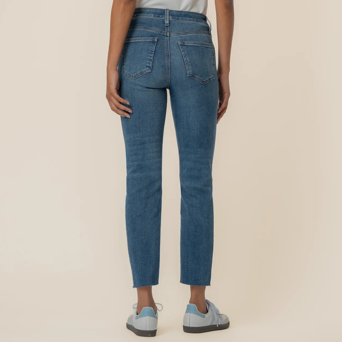 Rachael High Rise Mom w/ Raw Hem - Faithful