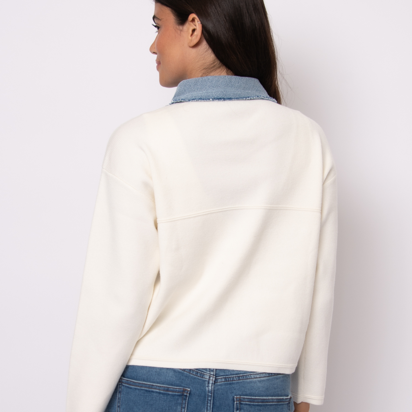 Avril Two-Tone Button-Up (Pre-Sale)