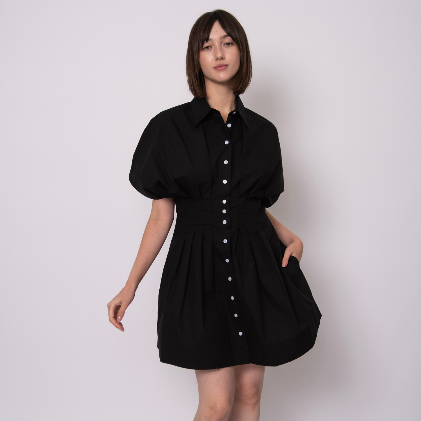 Lorine Poplin Shirt Dress (Pre-Sale)
