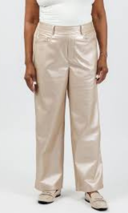 Morela Pant - Metallic Pearl