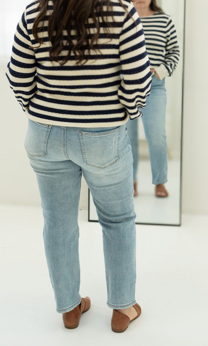 Rachael High Rise Fab Ab Mom Regular Hem - Recognition