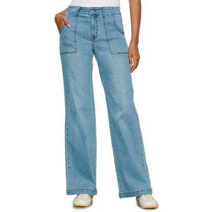 Sculpted Insider Wide Leg Jean