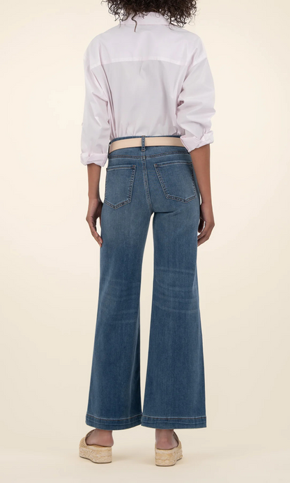 Meg High Rise Wide Leg W/ Patch Pockets Regular Hem - Loyal