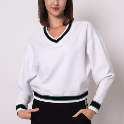 Varlyn Soft Knit V-Neck Pullover (Pre-Sale)