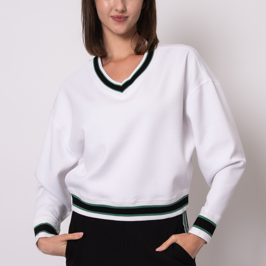 Varlyn Soft Knit V-Neck Pullover (Pre-Sale)