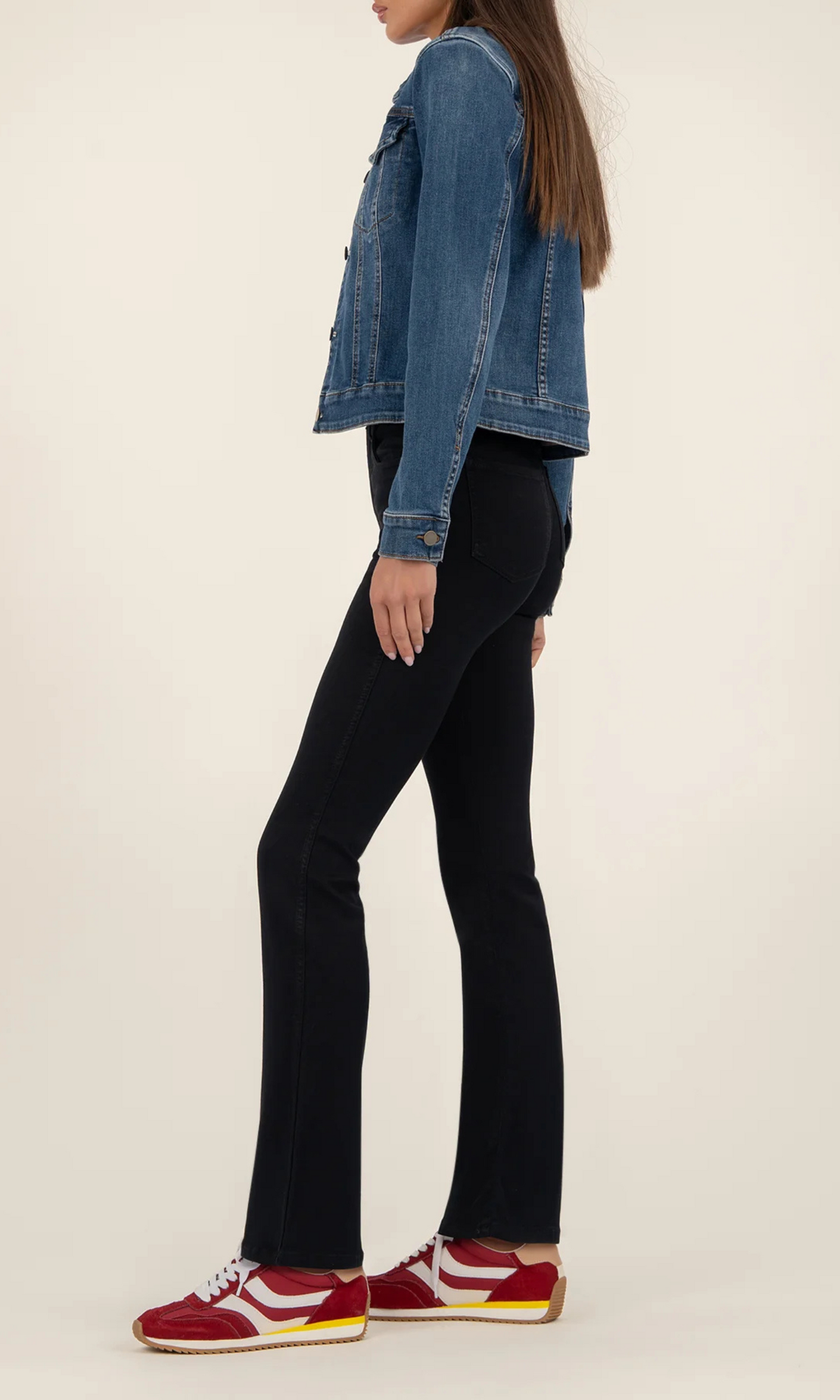 Julia Crop Jacket W/ Drop Shoulder - Main