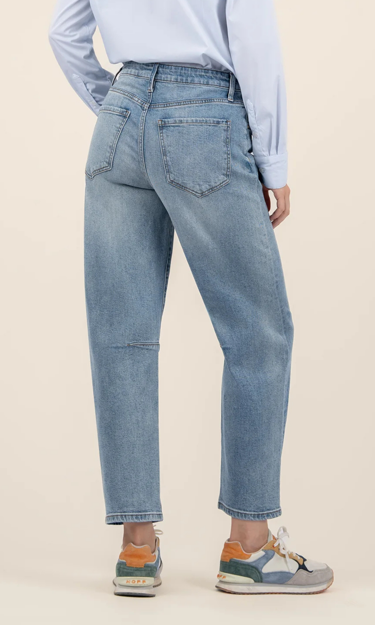 Ashley High Rise Slouchy Barrel Leg - Leadership