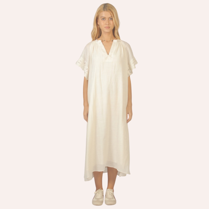 Whisper Lace V-Neck Dress (3 colours)