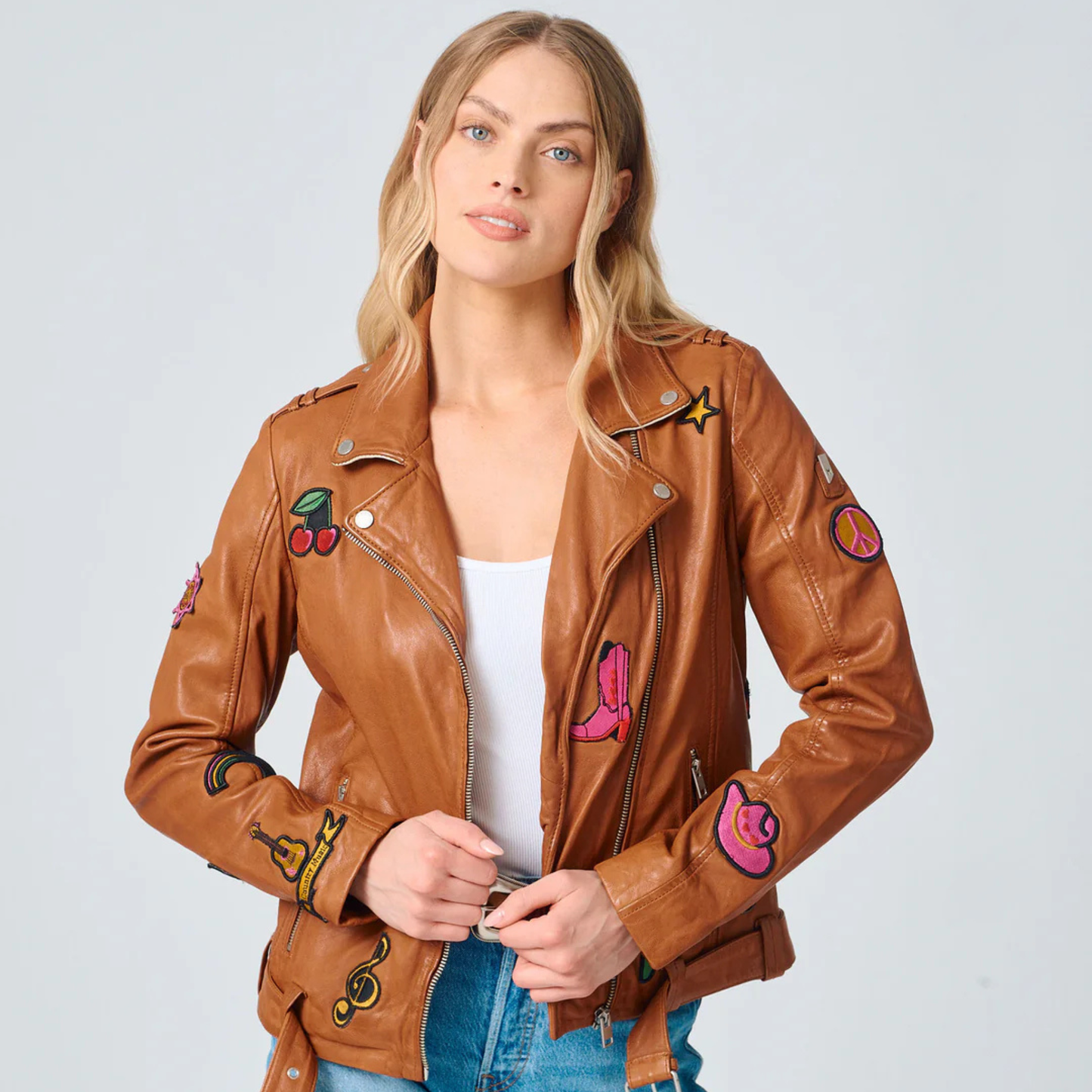 Nicole Leather Jacket