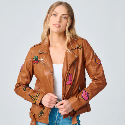 Nicole Leather Jacket