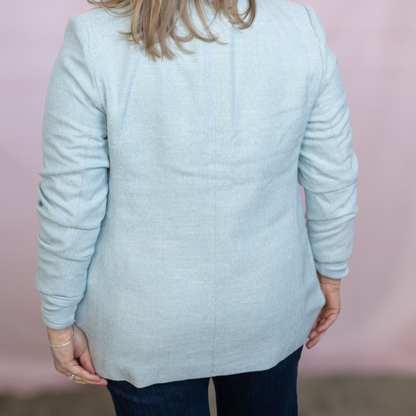 Linen Look Blazer