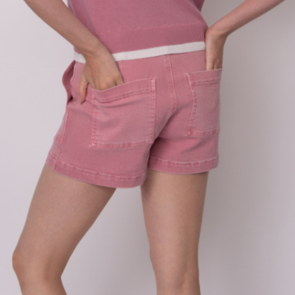 Julie Stretch Twill Cargo Shorts (2 Colours)