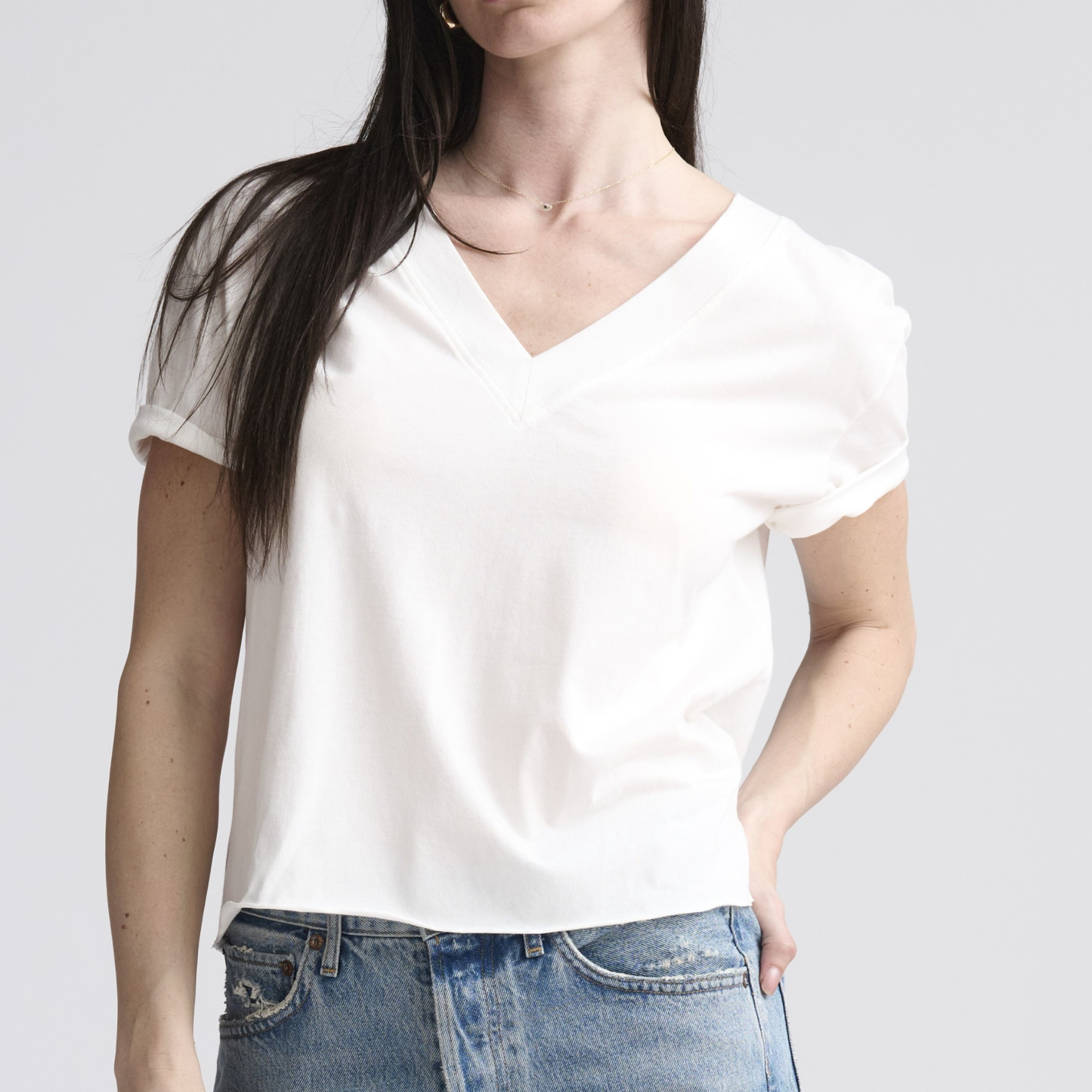 Kacey V Neck Tee