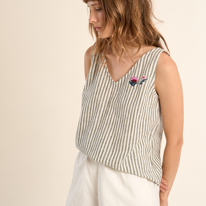 Wildflower Striped Tank