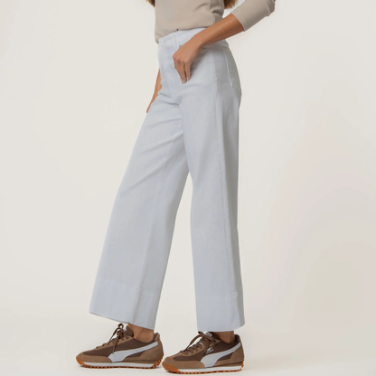 Meg High Rise Wide Leg - Optic White