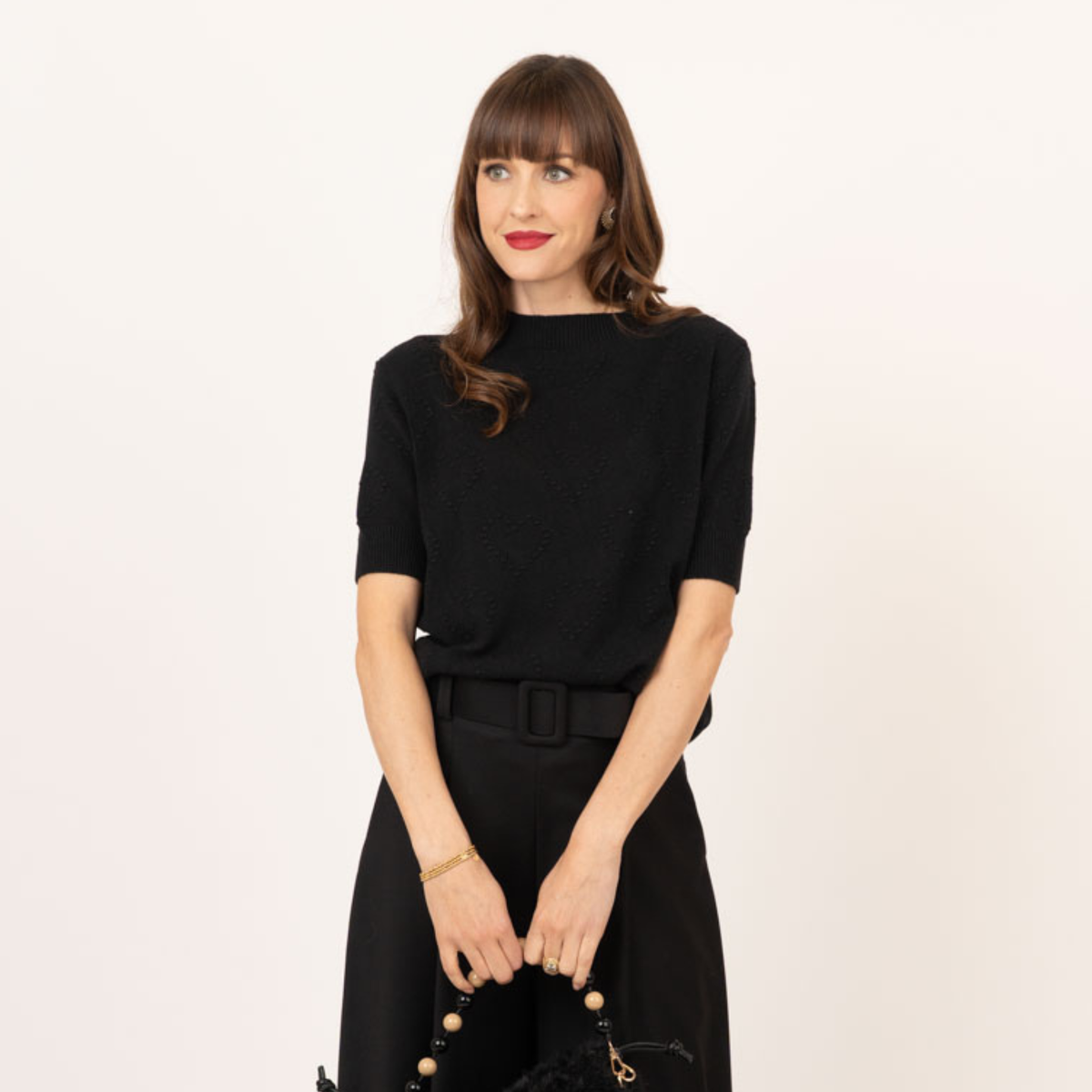 Heartstitch Knit Tee