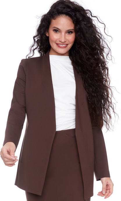 Nevada Solid Ponte Blazer