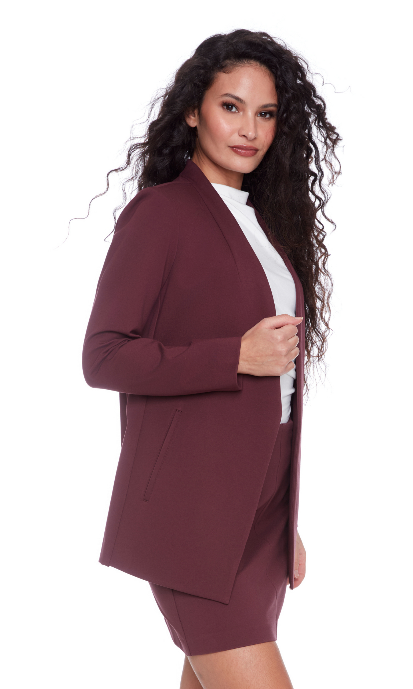 Nevada Solid Ponte Blazer