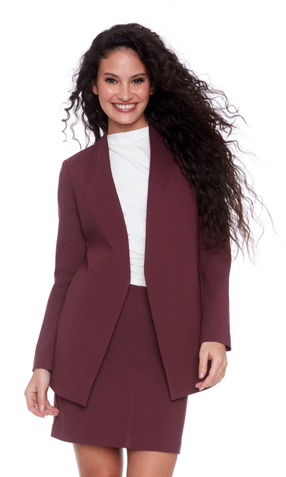 Nevada Solid Ponte Blazer