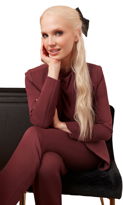 Nevada Solid Ponte Blazer