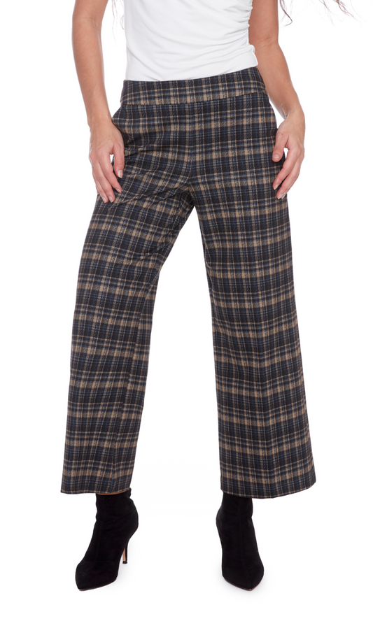 Senna Ponte Wide Leg Pant (Petite)