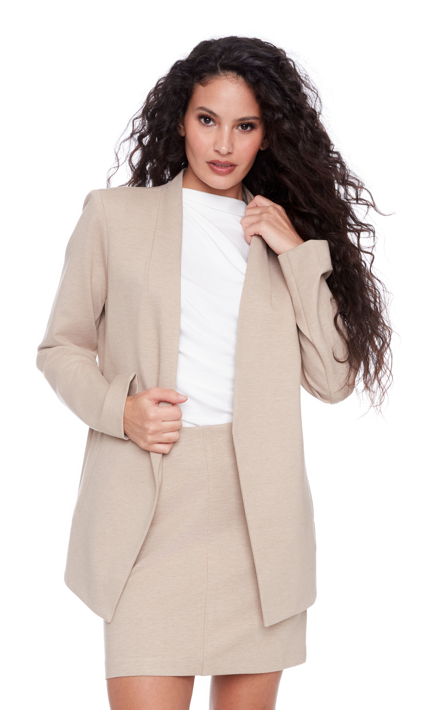 Nevada Solid Ponte Blazer