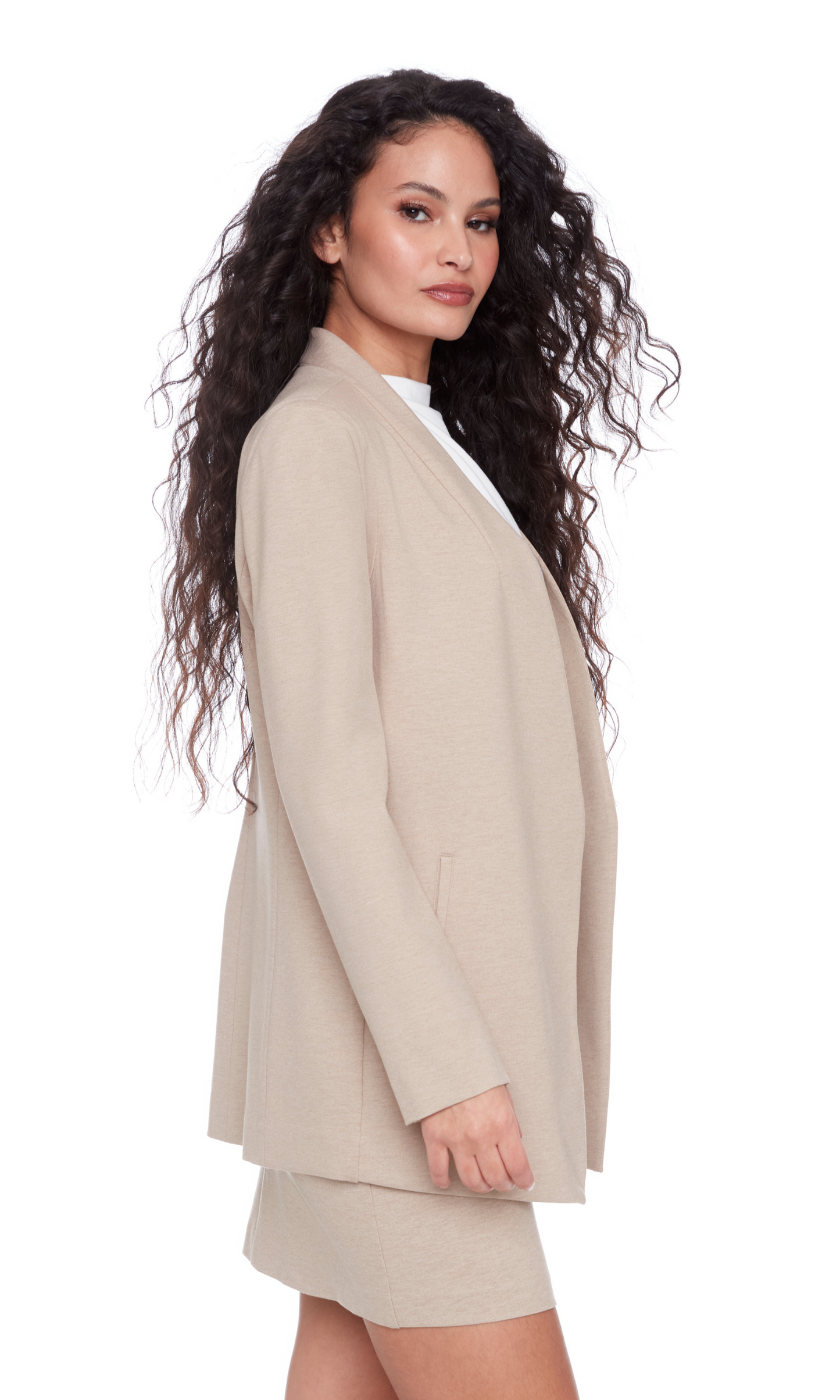 Nevada Solid Ponte Blazer