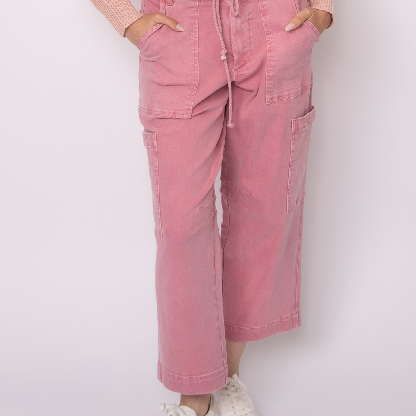 Julie Stretch Twill Cargo Pants (2 Colours) (Pre-Sale)