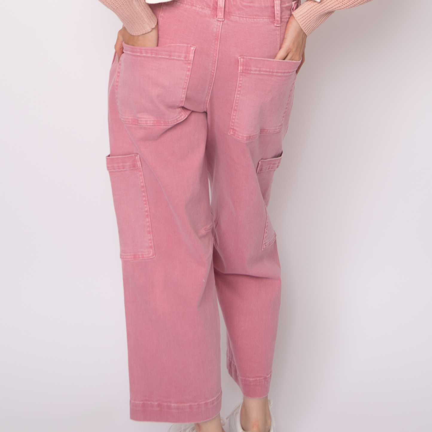 Julie Stretch Twill Cargo Pants (2 Colours) (Pre-Sale)