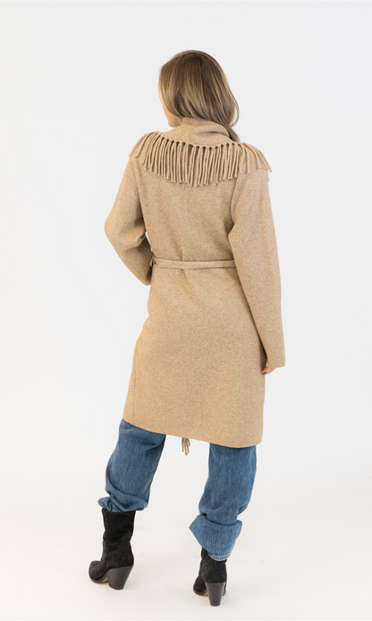 Ziggy Fringe Coatigan