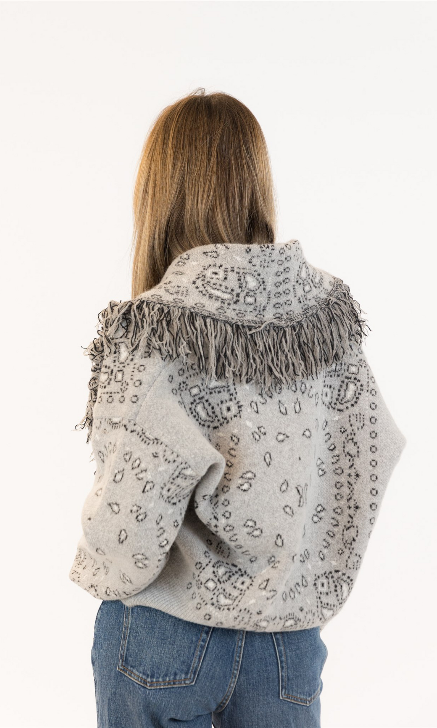 Zoe Fringe Sweater