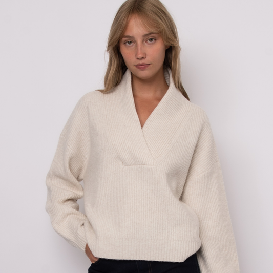Quinlan Shawl Neck Pullover