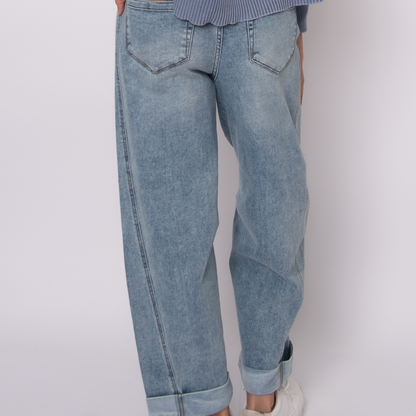 Barni Barrel Stretch Denim Pants (Pre-Sale)