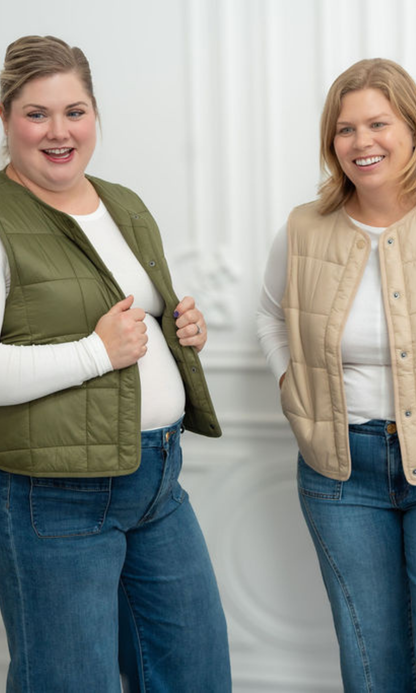 Croce Quilted Vest