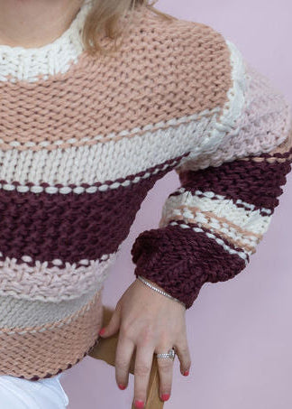 Butter Pecan Chunky Sweater