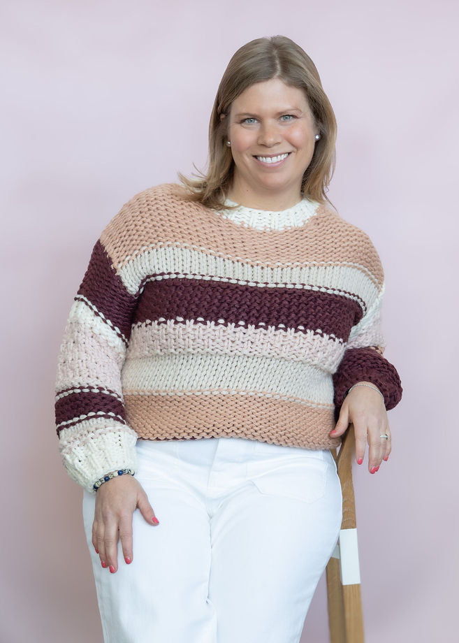 Butter Pecan Chunky Sweater