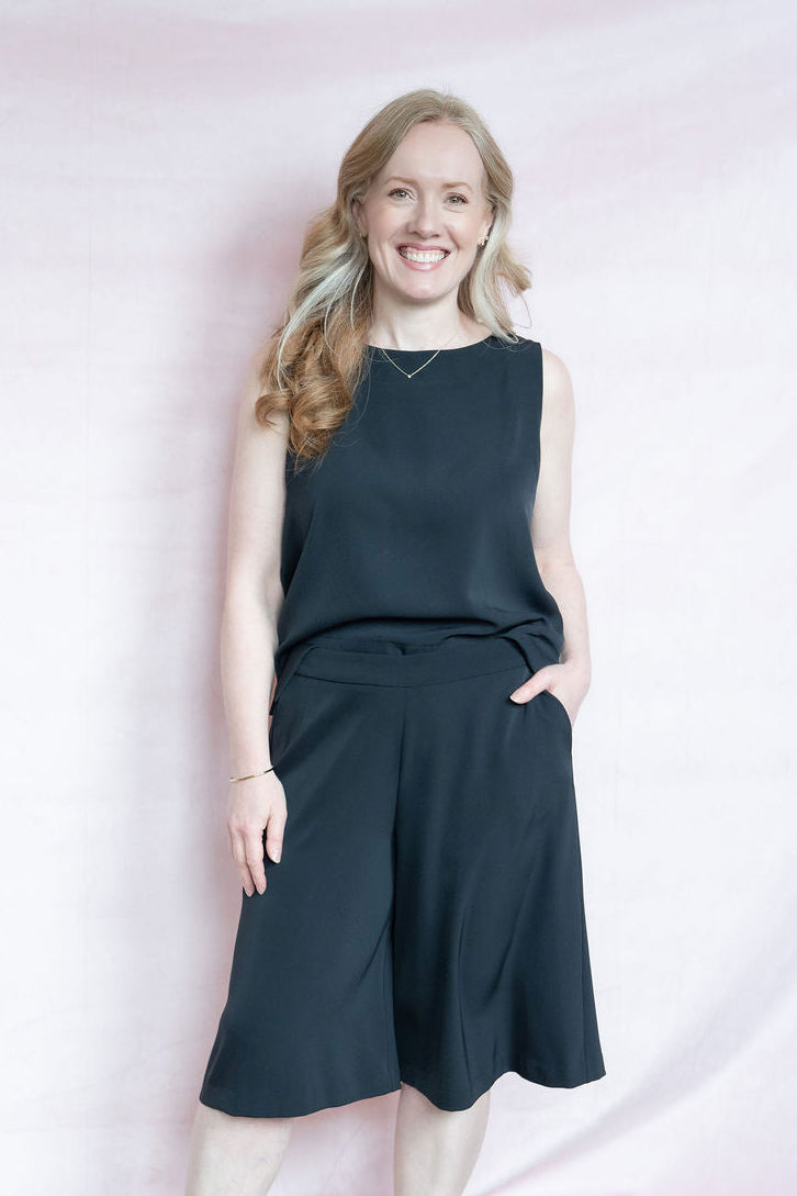 Gianna Vegan Silk Tank