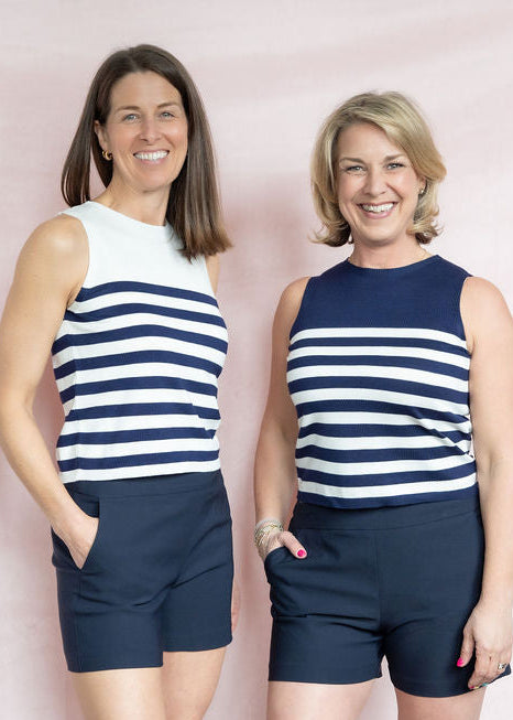 Nantucket Sleeveless Sweater (2 Colours)
