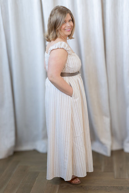 Liora Striped Dress