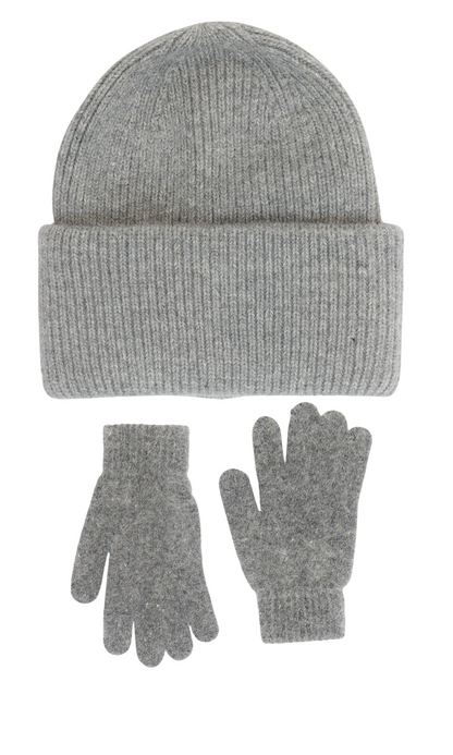 Beanie Hat & Mitten Set