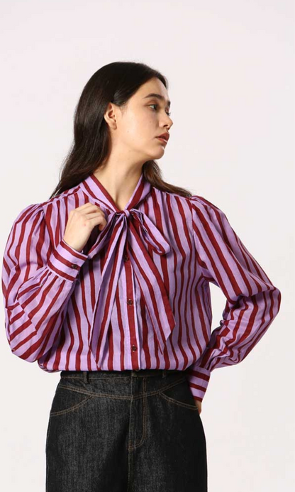 Orchard Stripe Blouse