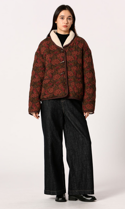 Heritage Floral Toggle Jacket