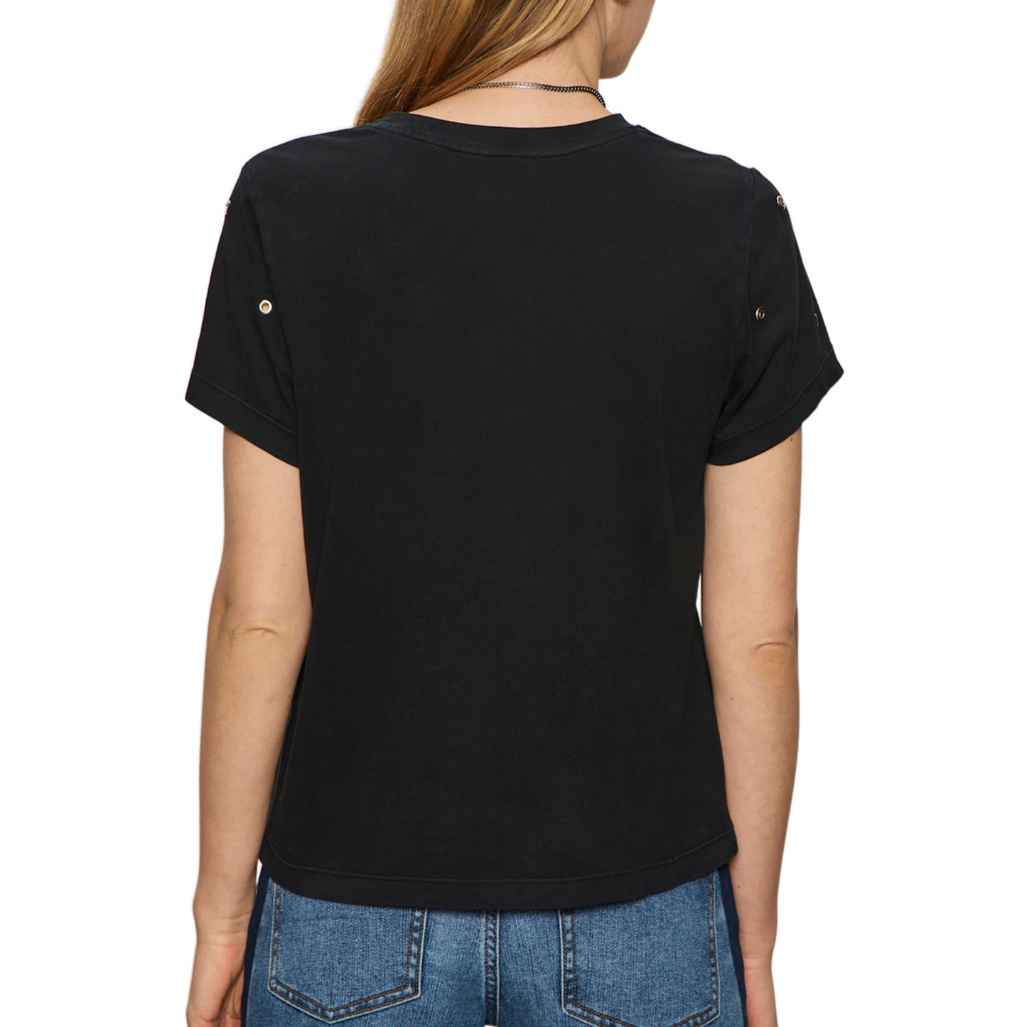 Grommet Studded Tee